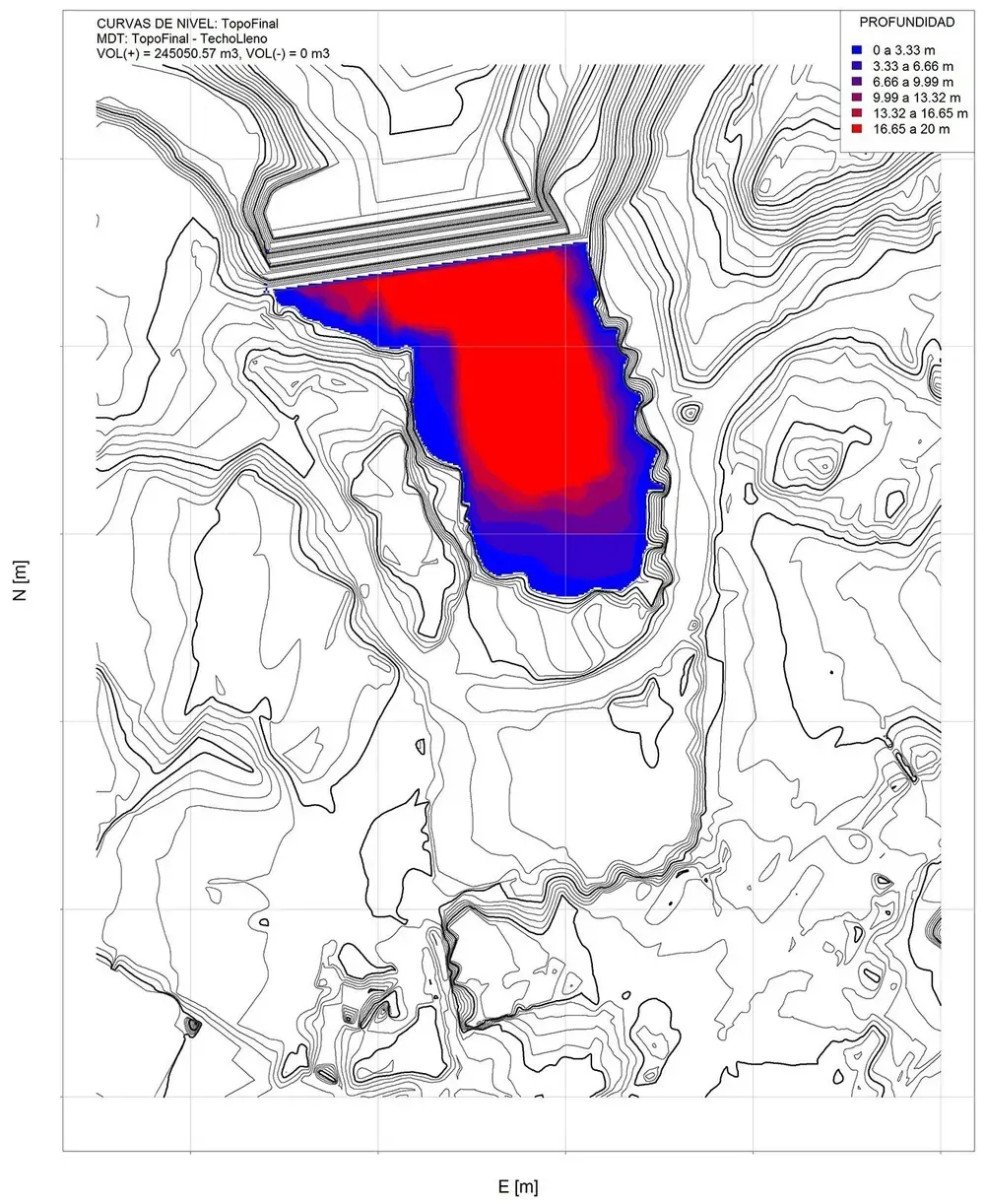 Geotechnical design plan of a mining waste pile considering geotechnical and economic criteria